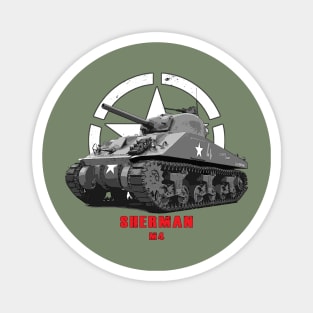 M4 Sherman Military tank WW2 Magnet